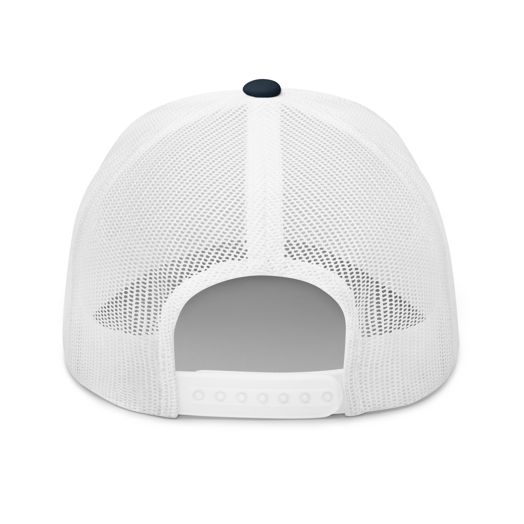 Rockstar Navy Embroidered Trucker Hat