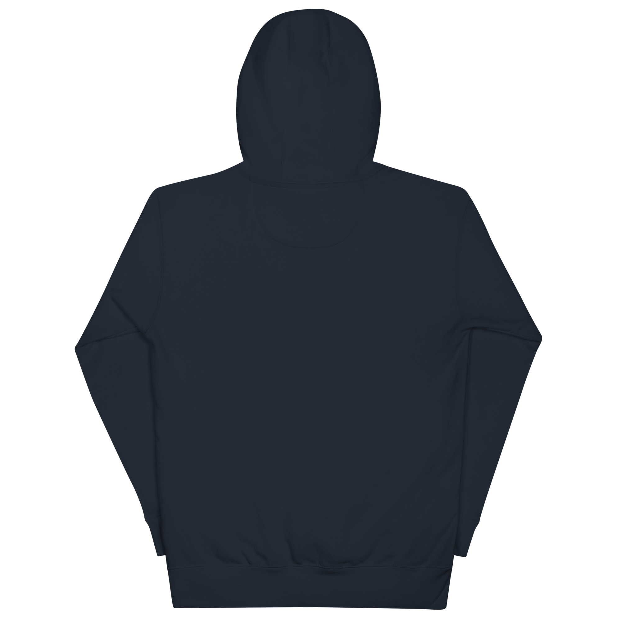 Navy Large Embroidered Hoodie