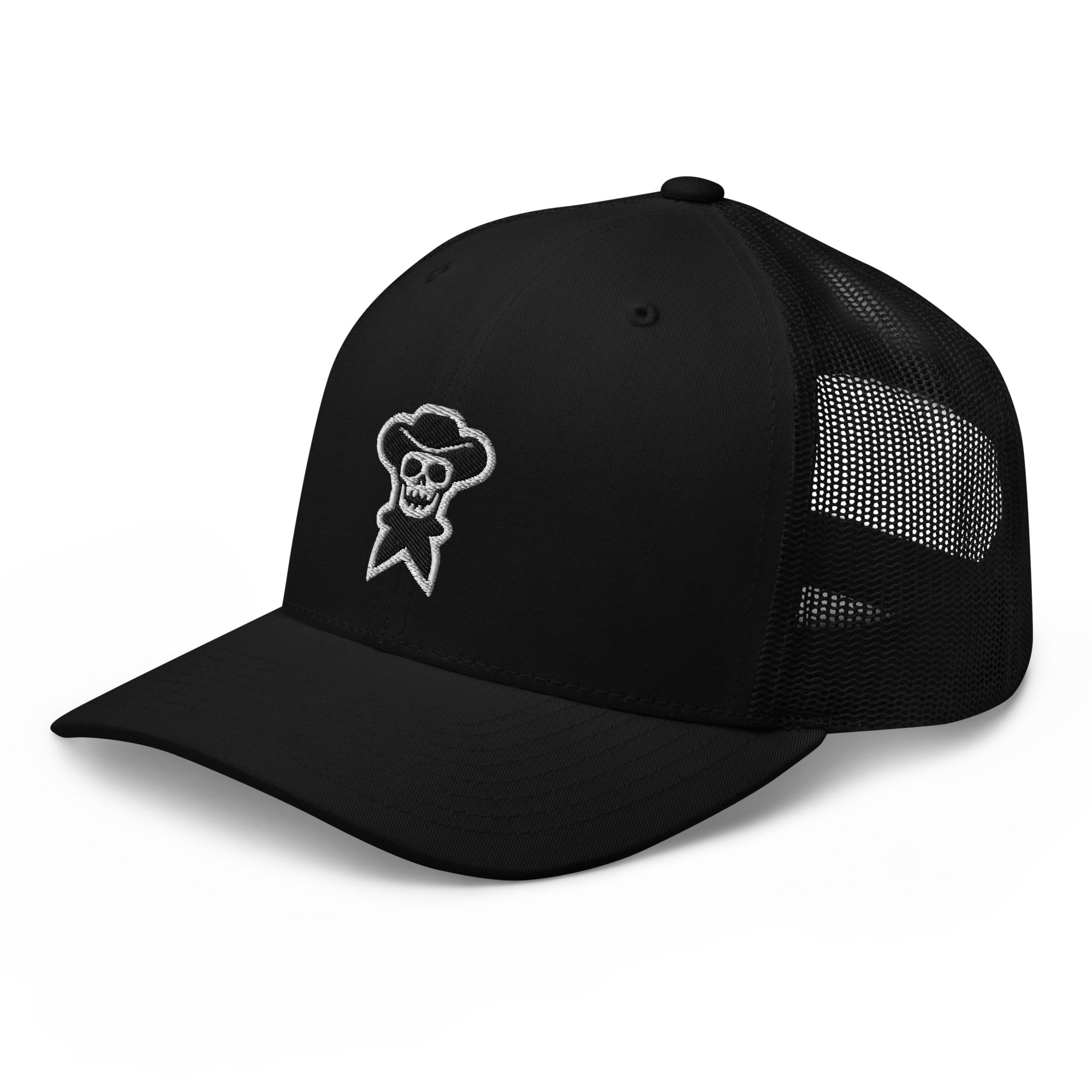 Nightfall Embroidered Trucker Hat - rockstarcowboy