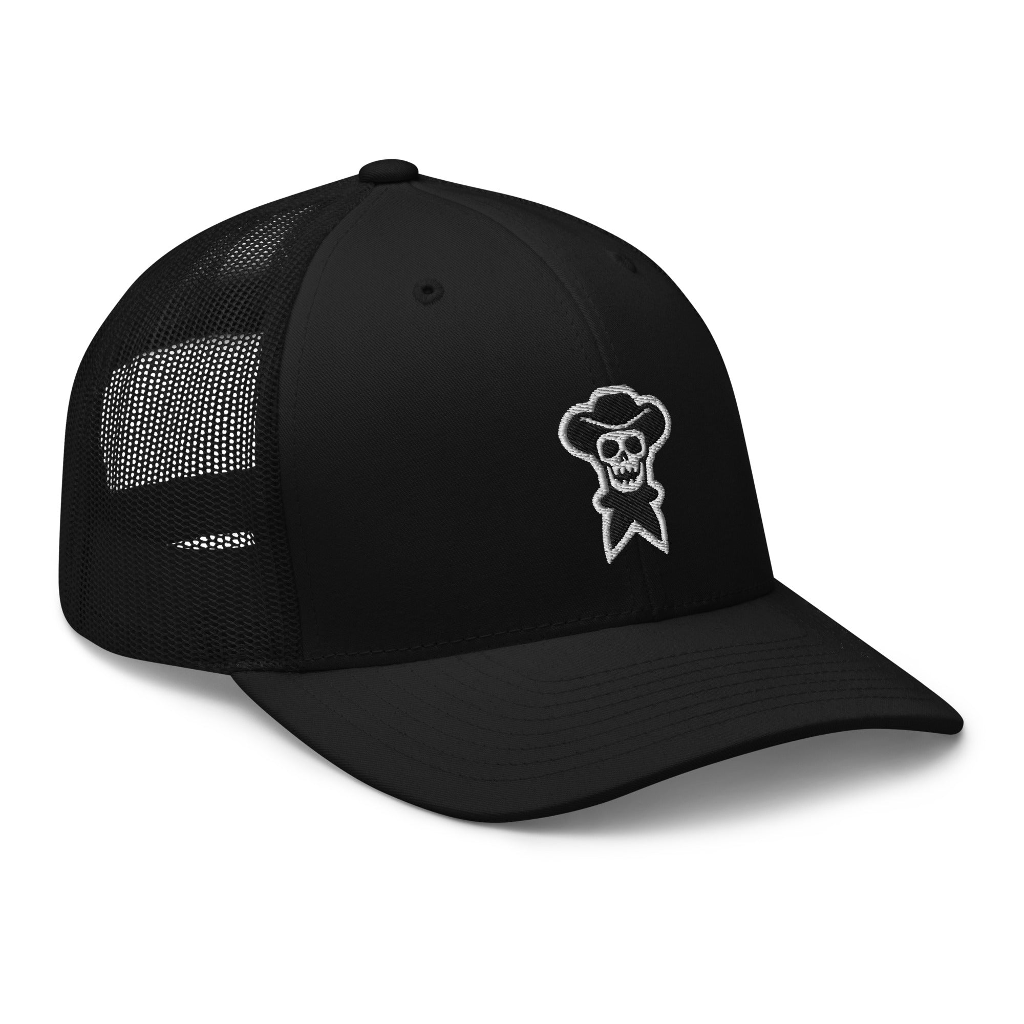 Nightfall Embroidered Trucker Hat - rockstarcowboy