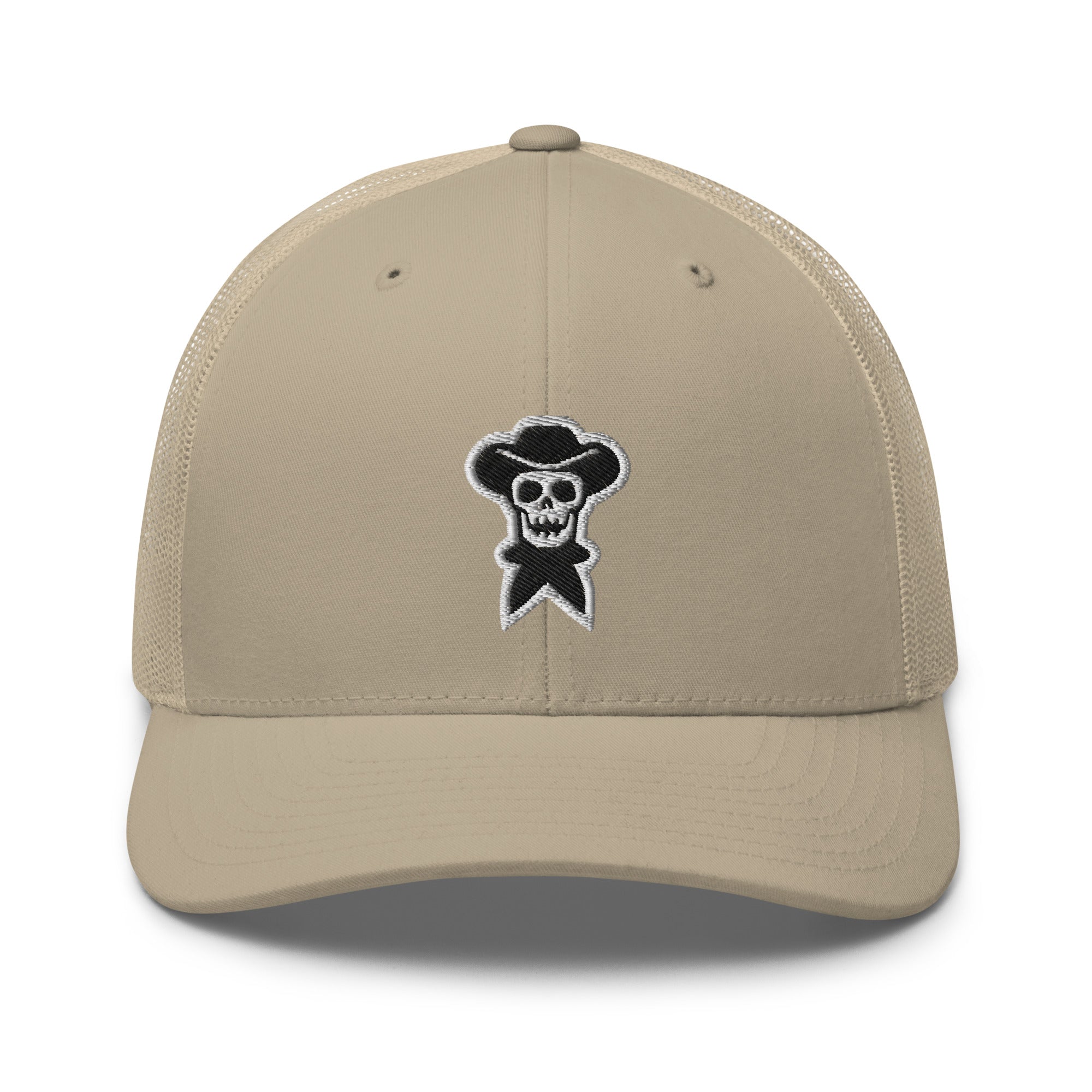 Nightfall Embroidered Trucker Hat - rockstarcowboy