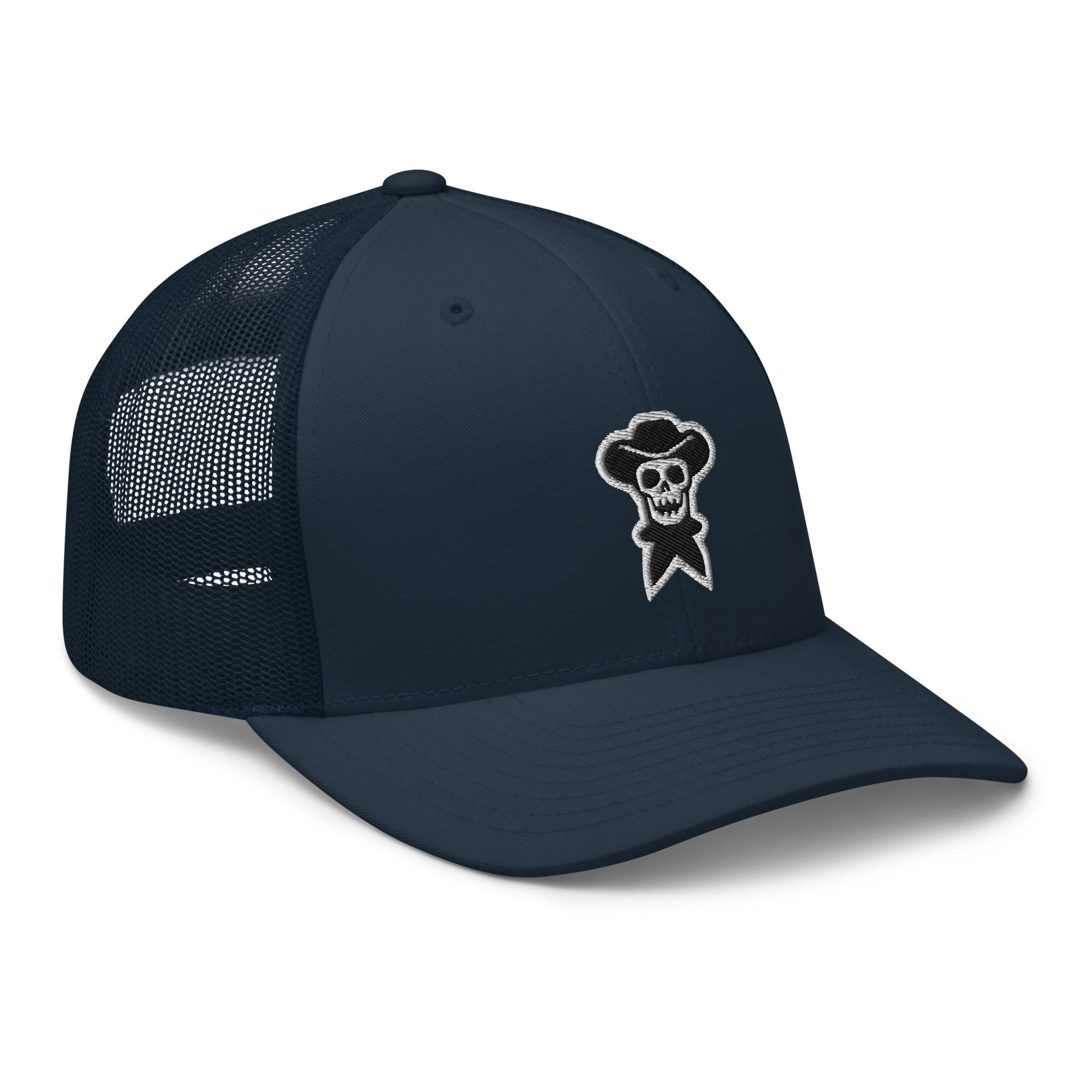 Nightfall Embroidered Trucker Hat - rockstarcowboy